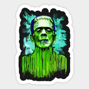 Frankenstein Ooze Sticker